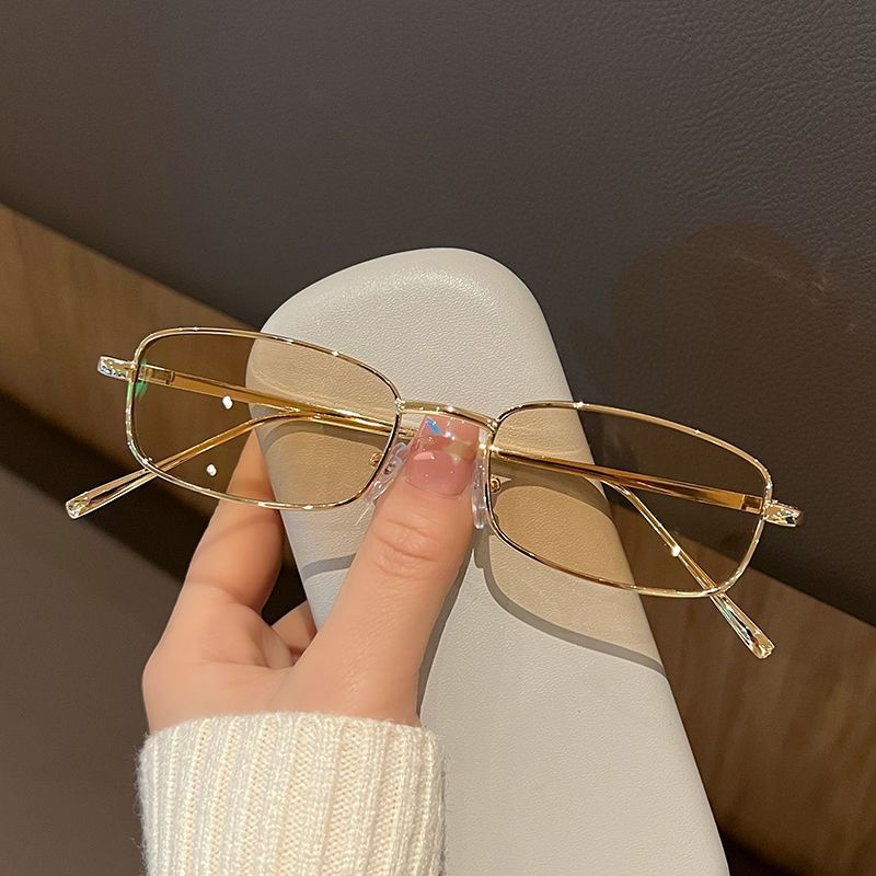 Designer Sunglasses - Nouvelles lunettes de soleil rectangulaires rétro