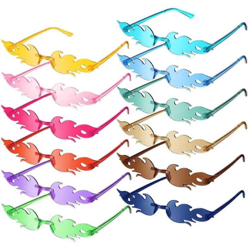 Sunglasses Uv400 - Lunettes de soleil Fire Flame pour