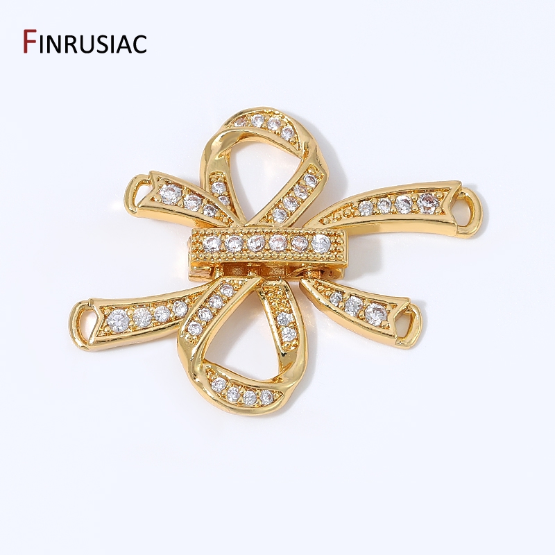 Gold Plated Jewelry - Fermoirs connecteurs en laiton plaqué or