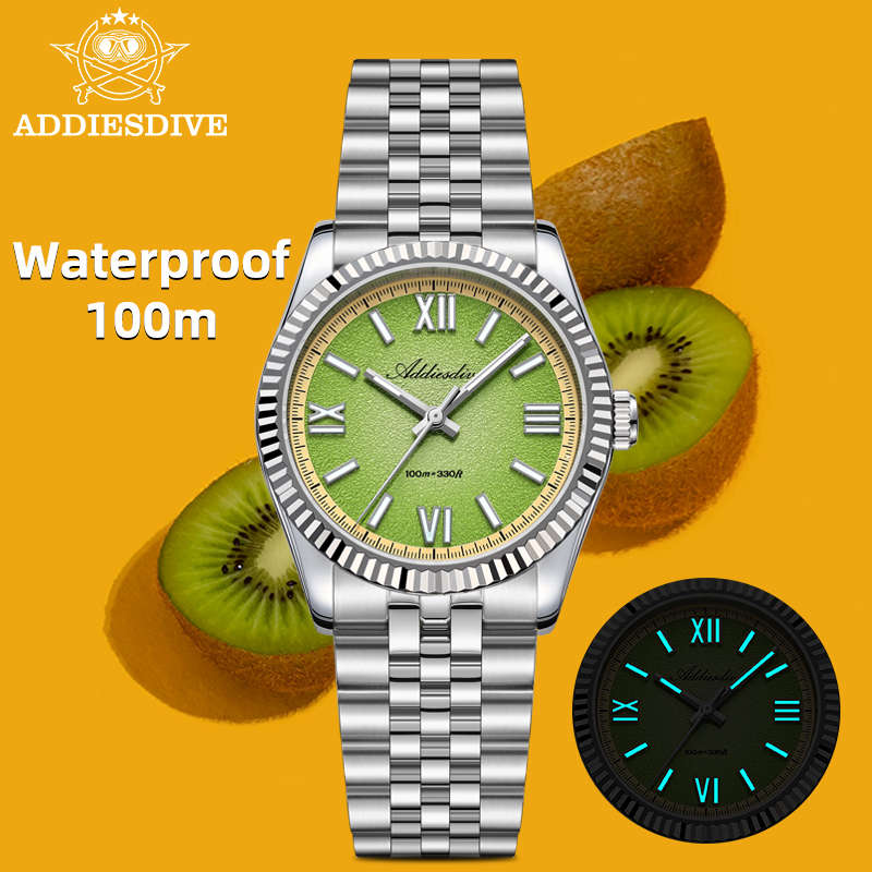 Luxury Watch Men - ADDIESDIVE hommes VH31 montre à Quartz