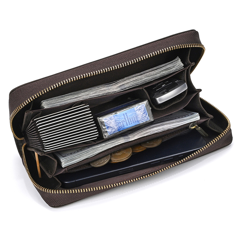 Portefeuille en cuir véritable - Leather Wallet Men avis et prix