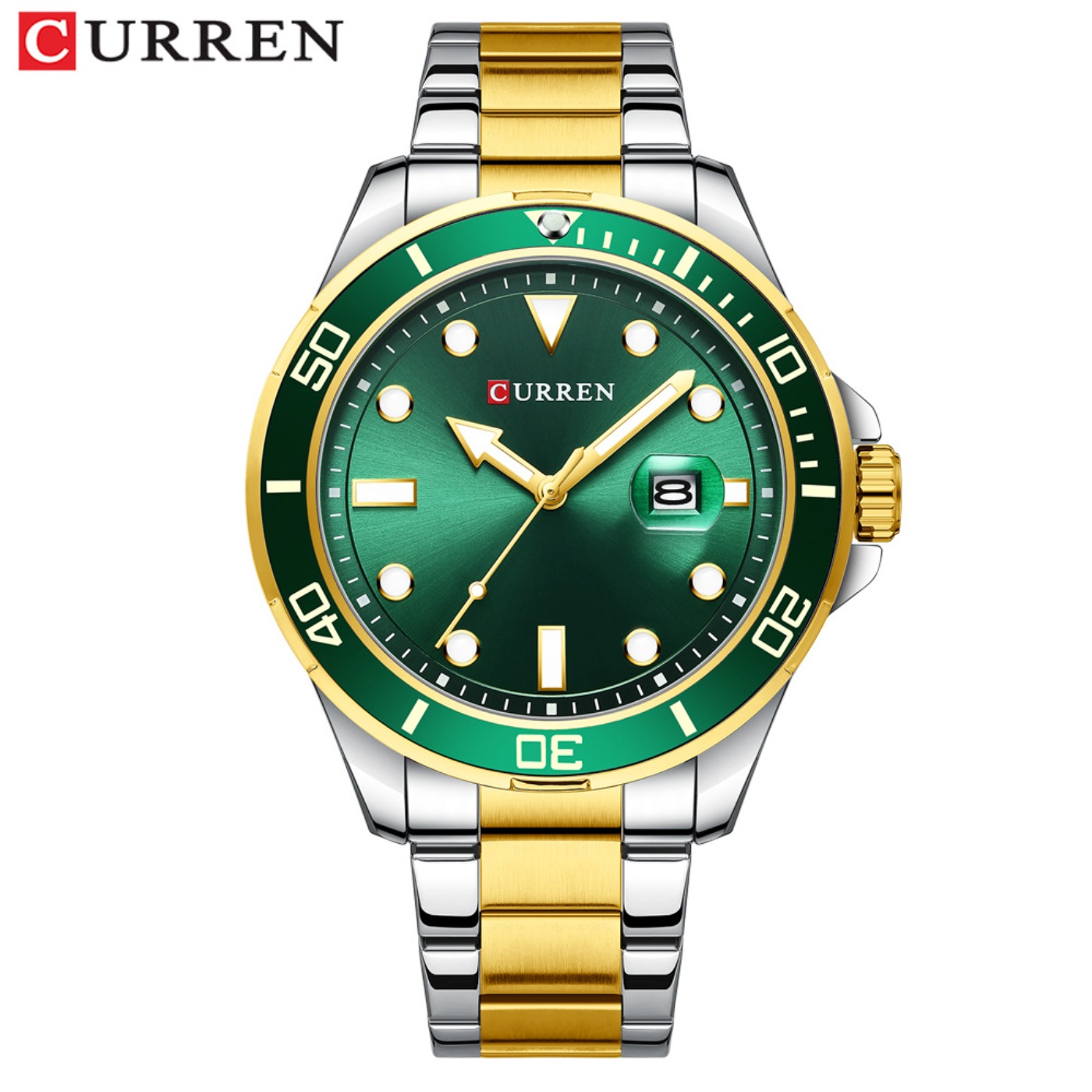 CURREN Nouvelle Série Green Wa - Luxury Watch Men avis et prix