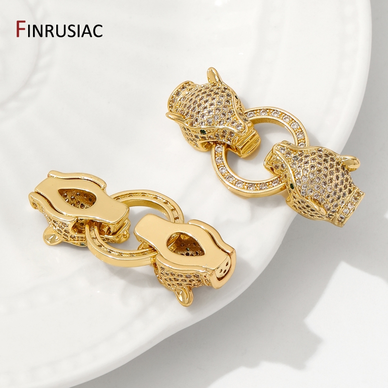 Fermoirs en laiton plaqué or 1 - Gold Plated Jewelry avis et prix