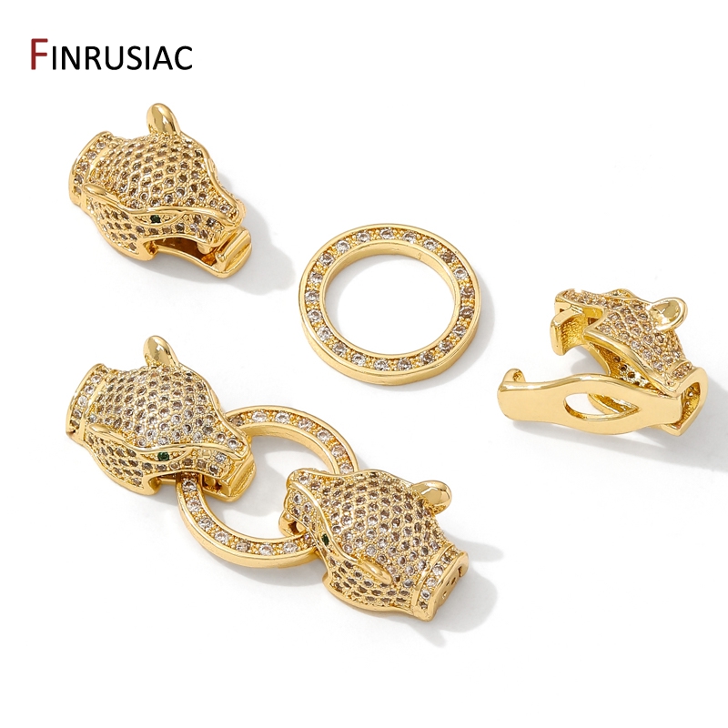 Fermoirs en laiton plaqué or 1 - Gold Plated Jewelry avis et prix