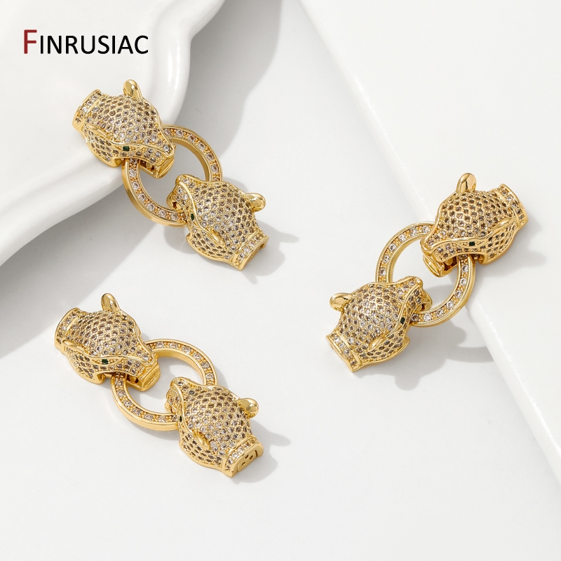 Fermoirs en laiton plaqué or 1 - Gold Plated Jewelry avis et prix