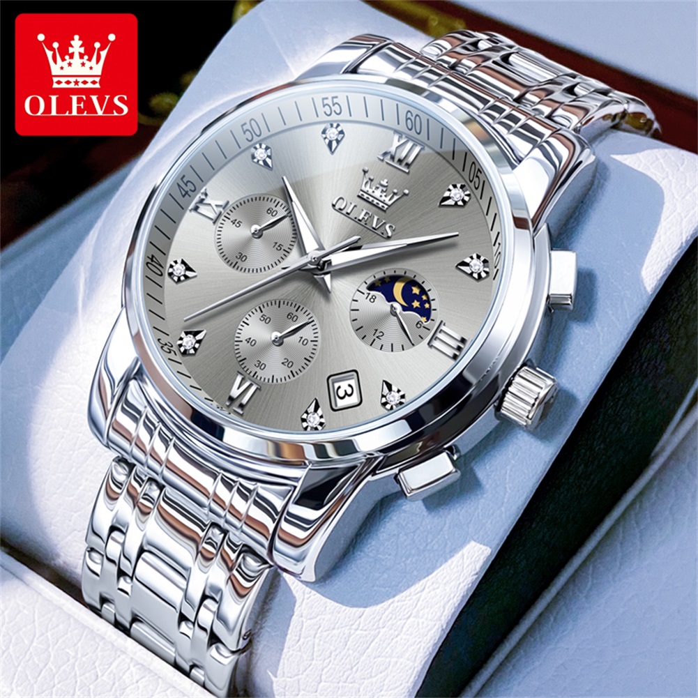 OLEVS 2858 montre à Quartz pou - Luxury Watch Men avis et prix