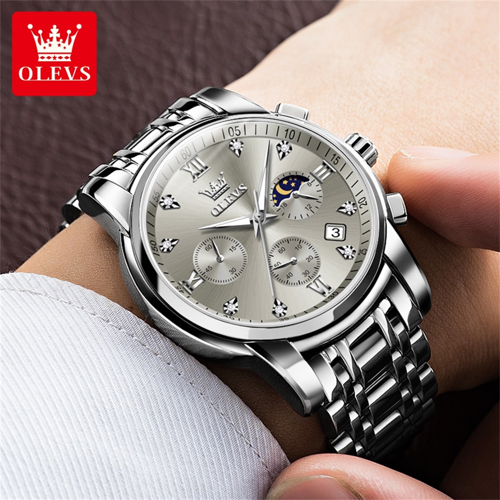 OLEVS 2858 montre à Quartz pou - Luxury Watch Men avis et prix