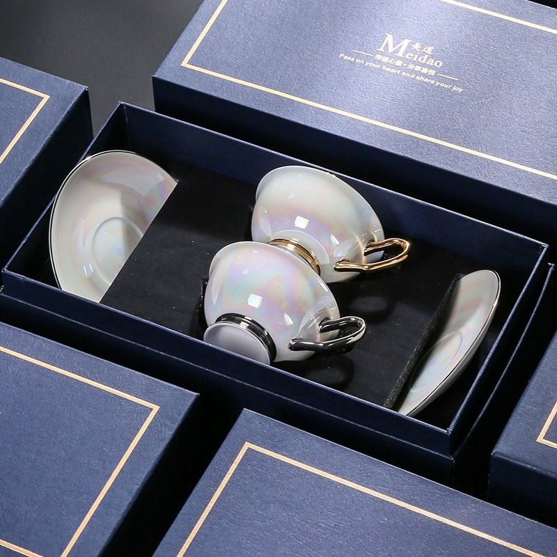 Ensemble de tasses à café nacr - Luxury Gift Set avis et prix