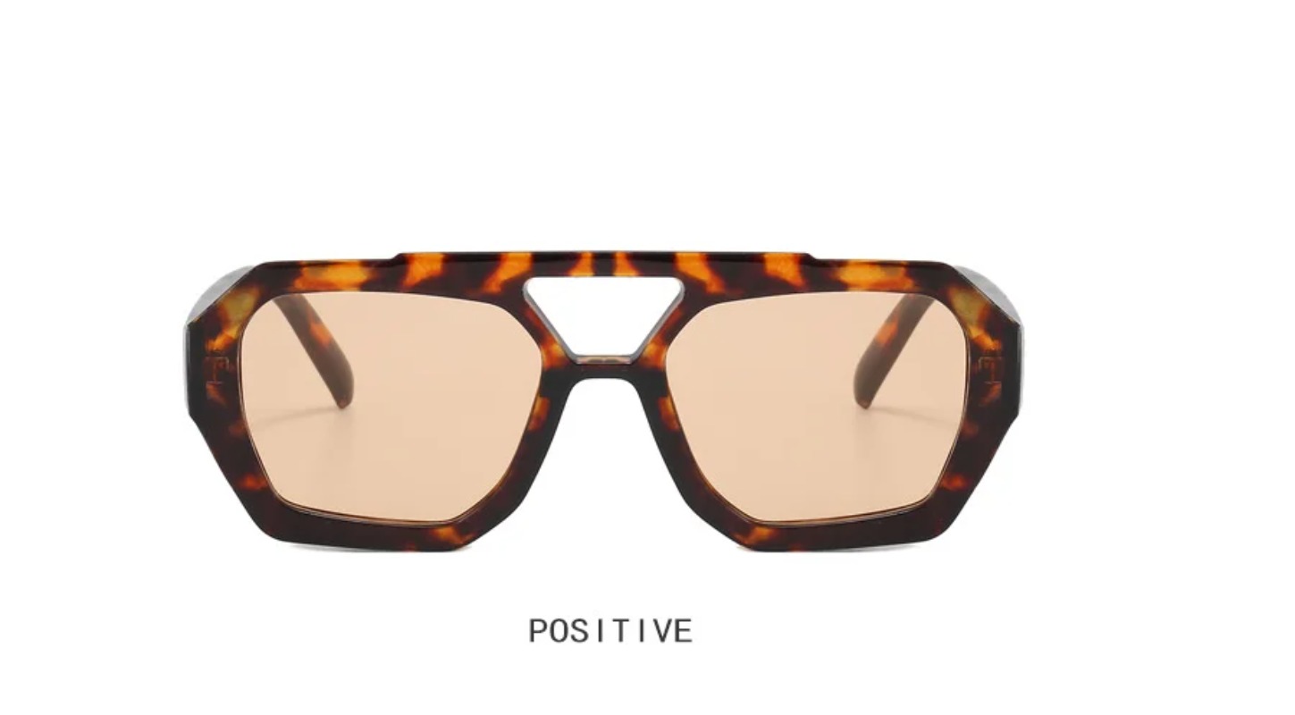 Lunettes de soleil carrées vin - Sunglasses Uv400 avis et prix