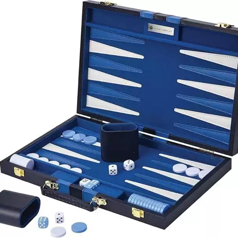 Boîte de jeu d'échecs en cuir  - Luxury Gift Set avis et prix