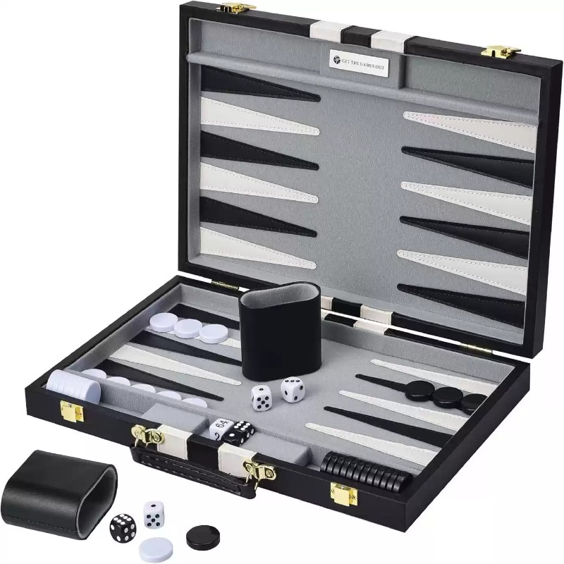 Boîte de jeu d'échecs en cuir  - Luxury Gift Set avis et prix