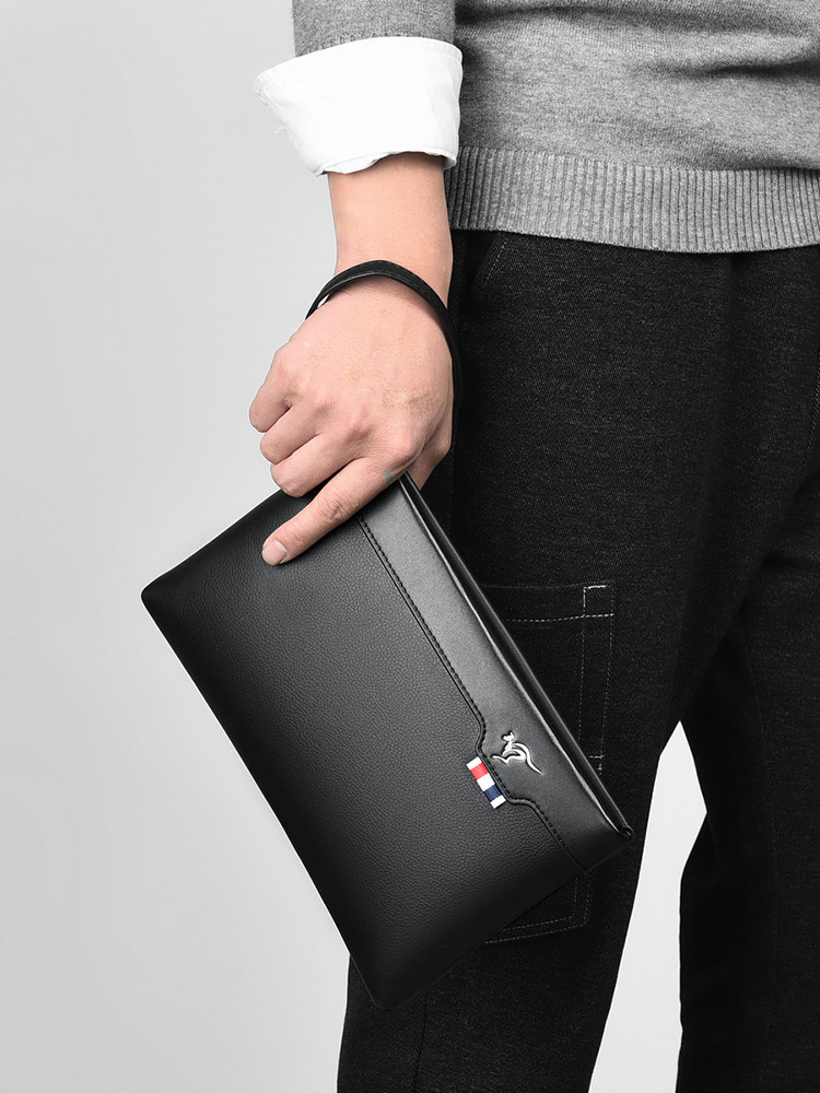 Pochette en cuir PU pour homme - Leather Wallet Men avis et prix