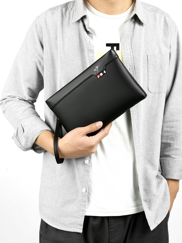 Pochette en cuir PU pour homme - Leather Wallet Men avis et prix