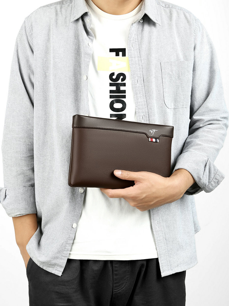 Pochette en cuir PU pour homme - Leather Wallet Men avis et prix