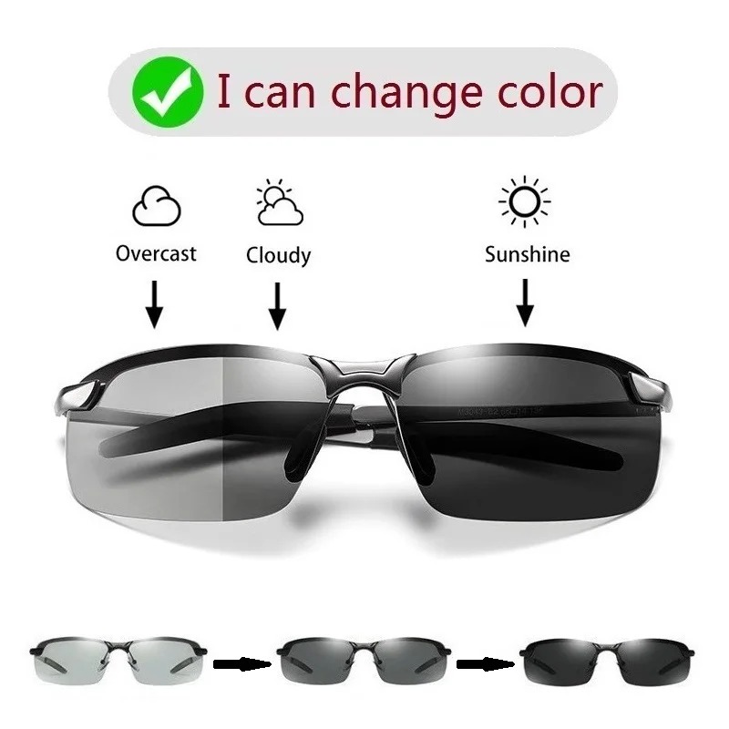 Lunettes de soleil photochromi - Sunglasses Uv400 avis et prix