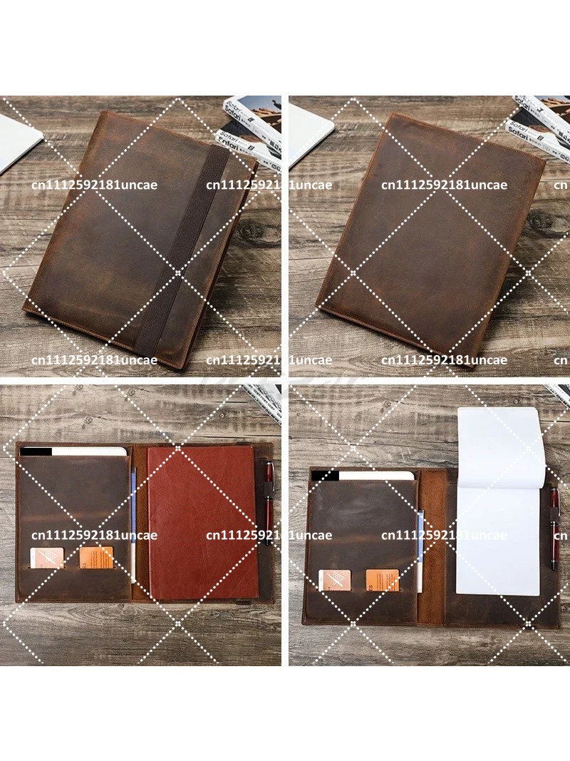 Porte-documents en cuir rétro  - Leather Briefcase avis et prix