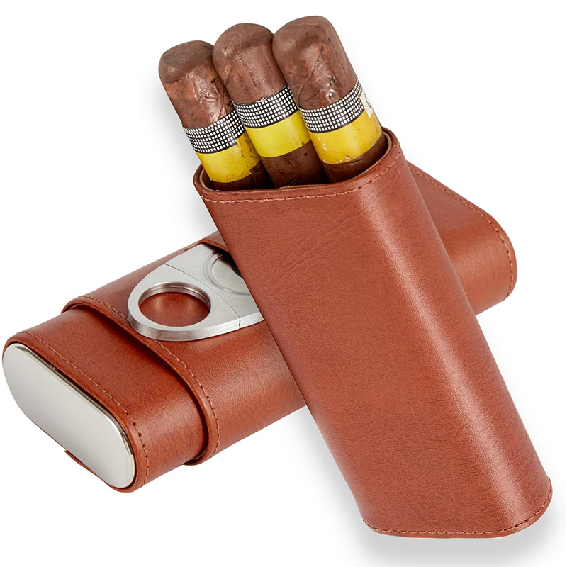 Kit humidor à cigares portable - Premium Cigar Case avis et prix