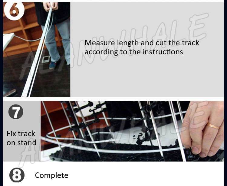 560cm Rail marbre course engre - Marble Coaster Set avis et prix